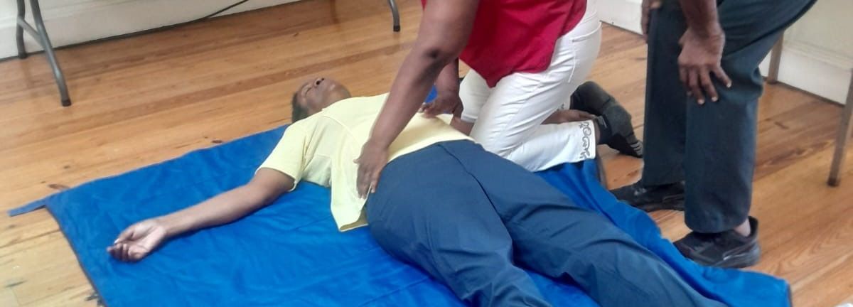 Council Members Being Trained In First Aid 6